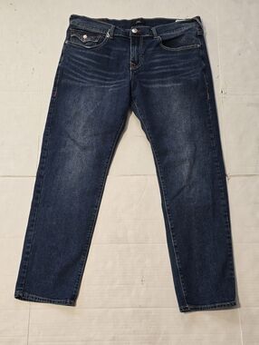 True Religion Jeans Mens Geno Relaxed Slim Fit Size 34
